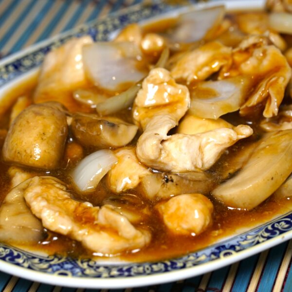 Pollo con Champiñones