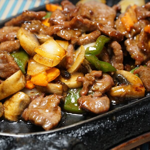 Ternera Tiepan en Salsa Black Bean