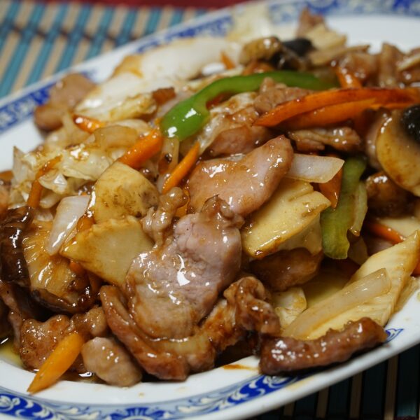 Cerdo con Verduras